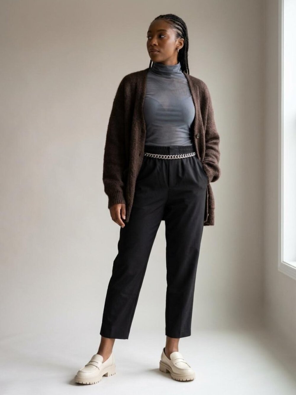NWT Zara Black Cropped Ankle Pants | Kpop Inspired Minimalist Streetwear